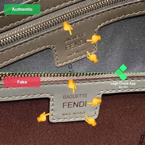 how do you know if a fendi bag is real|Fendi authenticity check.